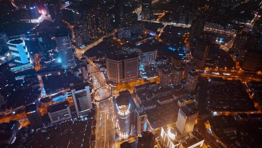 浦西夜景航拍