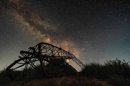 山上的星空