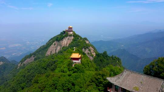 西安南五台山风景区秦岭山脉