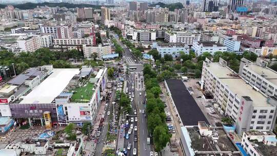 合集深圳龙岗区城市风光航拍