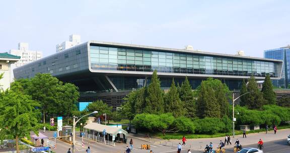 中国国家图书馆新馆4K拍摄