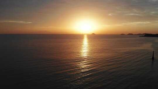 珠海海滩日出