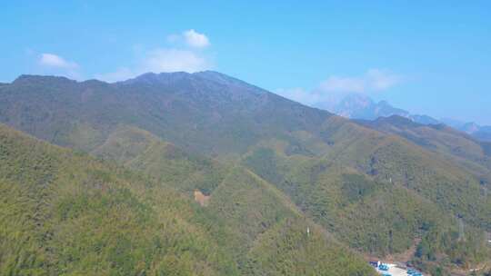 安徽省黄山风景区大山风景视频素材航拍