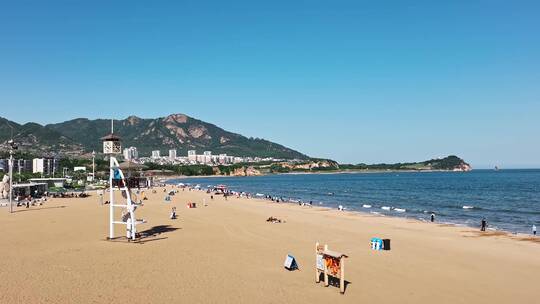 青岛崂山区海水浴场