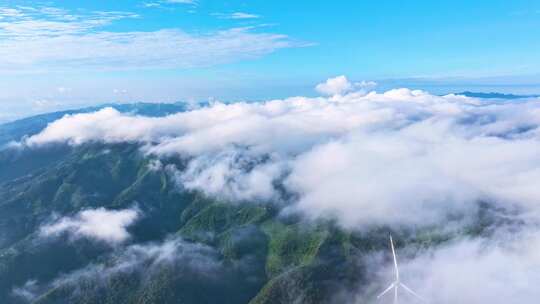 4k延时航拍山脉山峦山川大山风景云海涌动