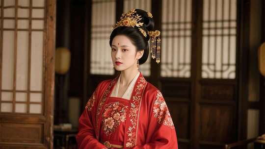 古代女子古风服饰系列展示