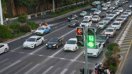 城市道路交通车流