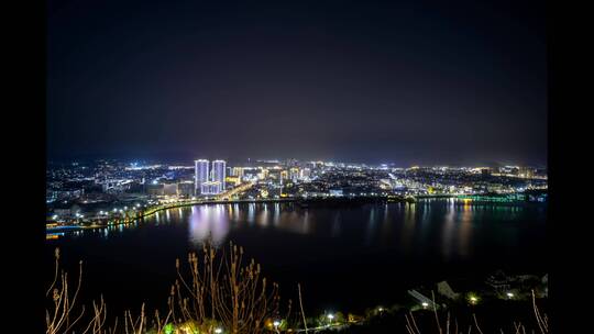 都昌南山夜景延时