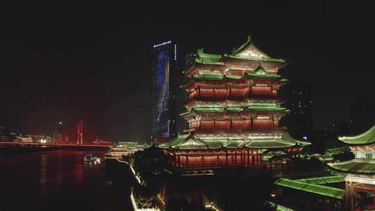 南昌滕王阁夜景灯光秀_2