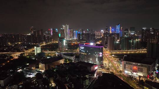 杭州四季青夜景