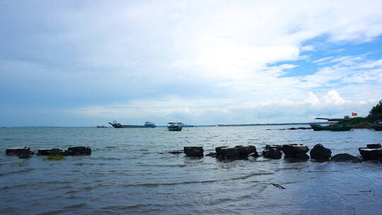 碧海蓝天自然风光