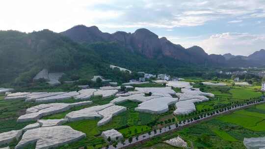 4K江西汉仙岩风景区航拍25