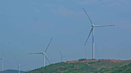风能发电风车能源循环经济