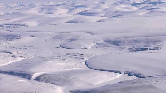 格陵兰雅各布港冰川视频素材模板下载