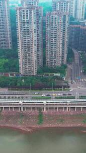 视频合集竖屏重庆城市建筑
