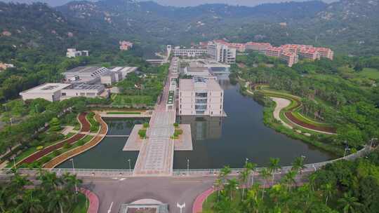 航拍厦门国家会计学院