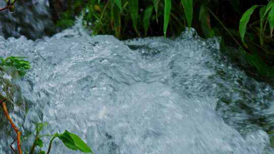 高速流水升格流水纯净河水