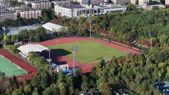 浙江大学紫金港校区航拍