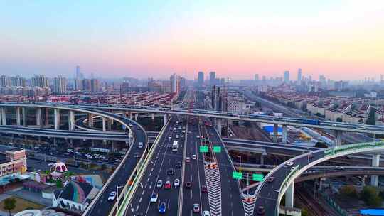 上海中环沪闵高架路  沪闵高架立交桥