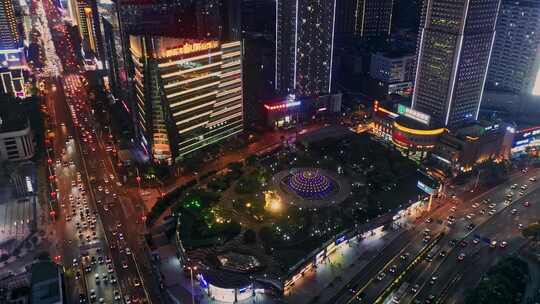 长沙芙蓉广场夜景