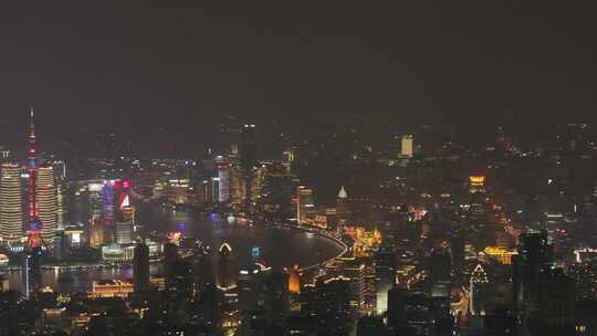 上海夜景航拍