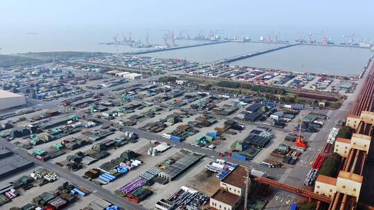 上海大型集装箱海运码头
