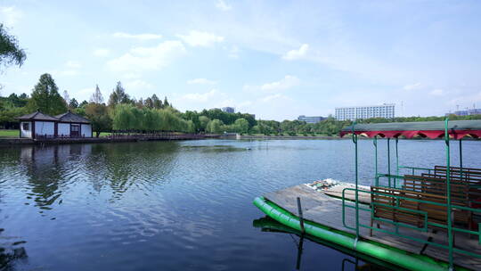 武汉汉阳区汤湖公园风景