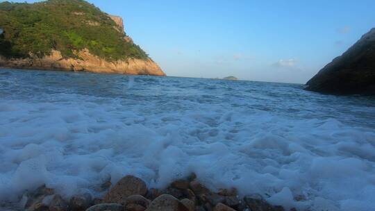 浙江台州温岭石塘镇海边景象