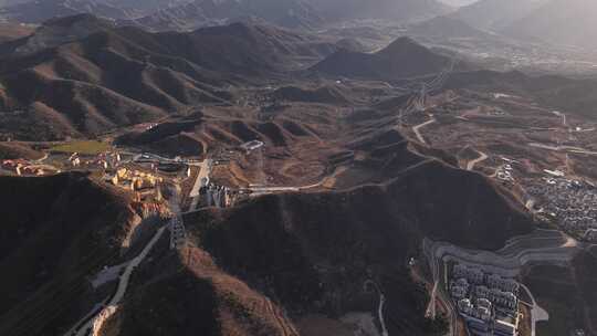 公路 山区道路 基础建设 行驶 石家庄井陉县