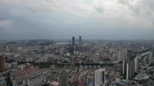 江苏徐州城市大景航拍