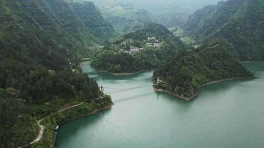 重庆黔江小南海国家地质公园航拍
