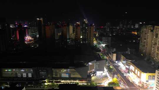 福建莆田文献路夜景