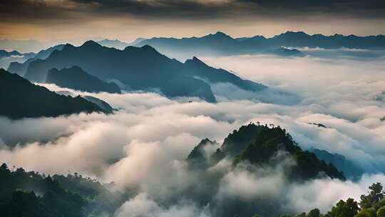 峨眉山日出云海