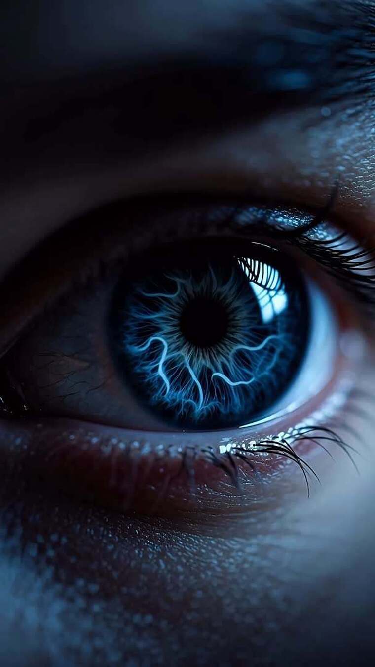 眼睛微距特写素材