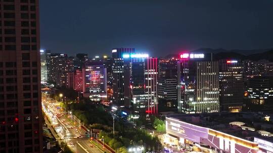 青岛崂山区夜景