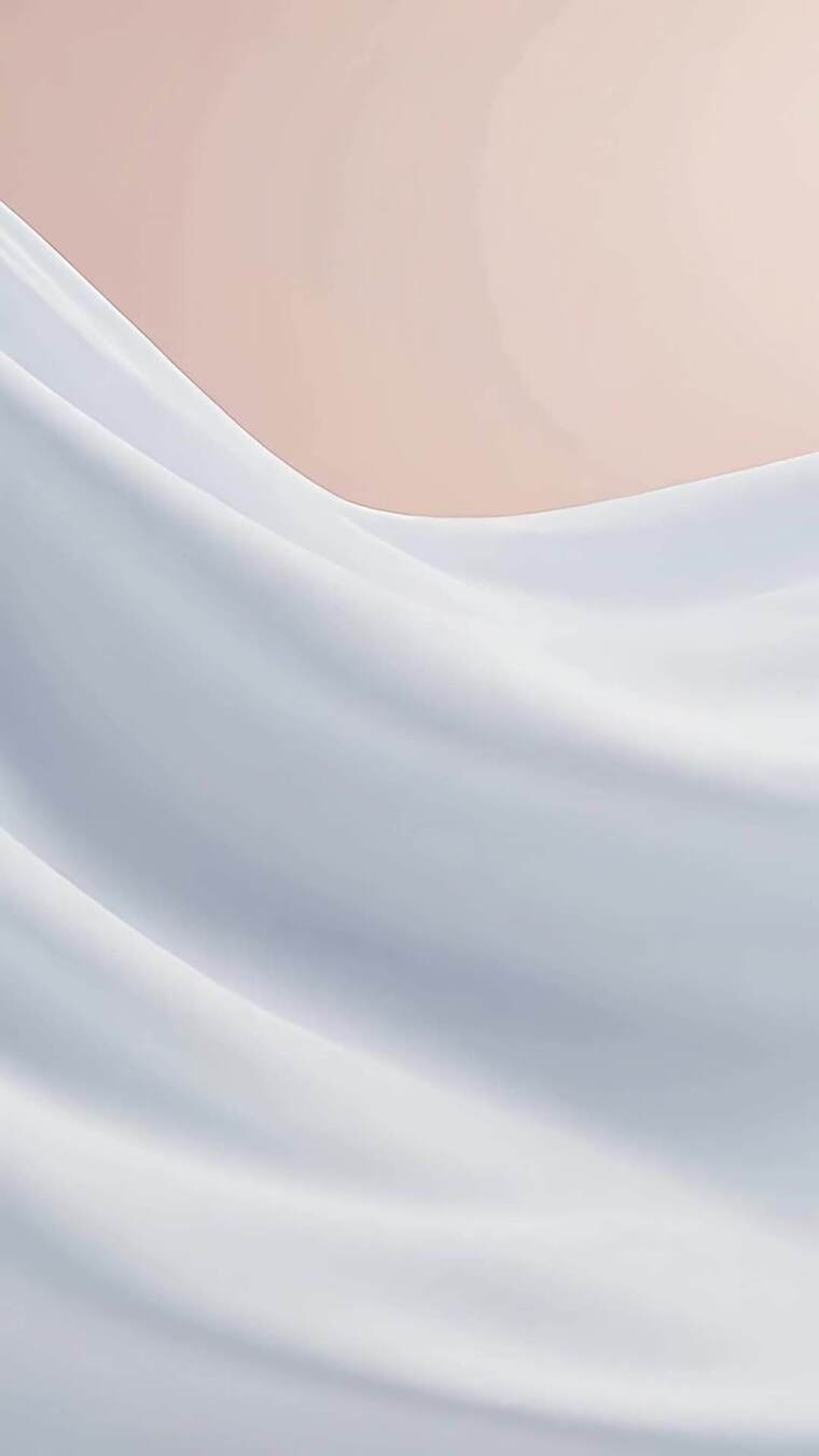 白色布料飘动素材