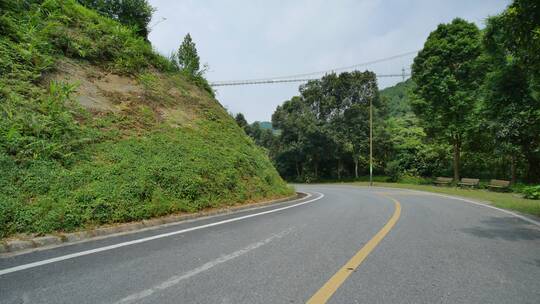 山间公路风景沿途风光