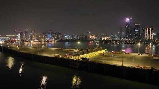 深圳欢乐港湾摩天轮夜景