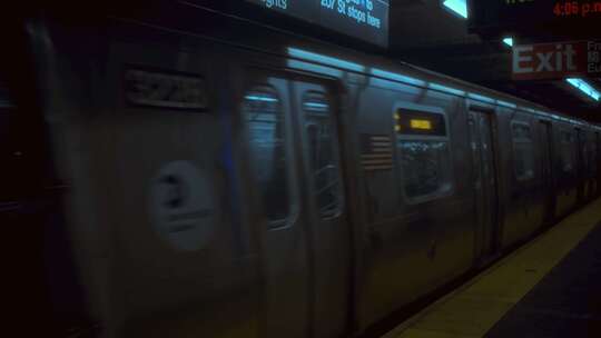 站台，地铁，地铁站，纽约