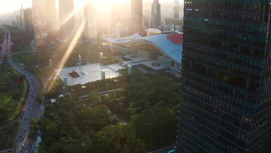 深圳福田大景cbd市民中心