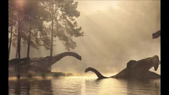 梁龙 恐龙 恐龙世界 侏罗纪
