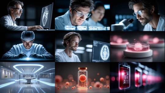 智慧医疗临床实验前沿探索高清在线视频素材下载