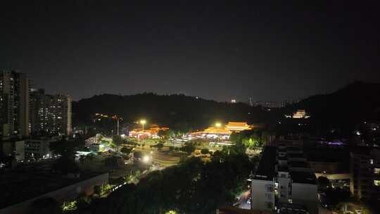 珠海香洲区CBD夜景