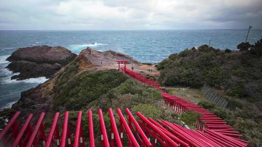 海洋，海岸线，山，悬崖