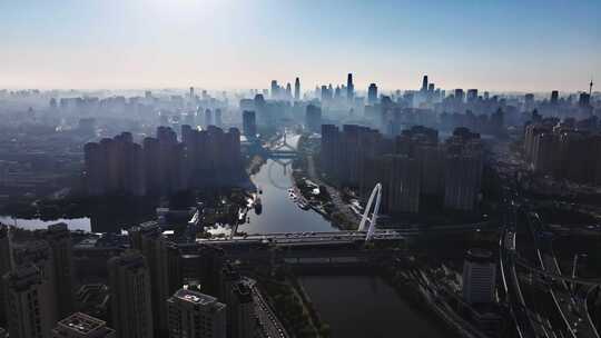 天津大气空镜头