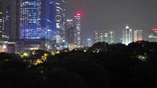 广州珠江新城夜景