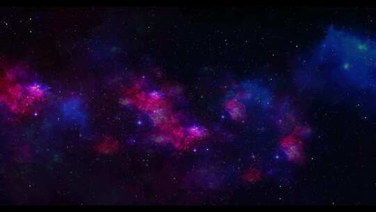 蓝色银河 流星 星空 唯美星空 宇宙