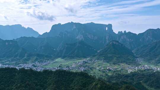 张家界天门山延时