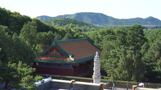 佛香阁皇家园林中国古建建筑群颐和园
