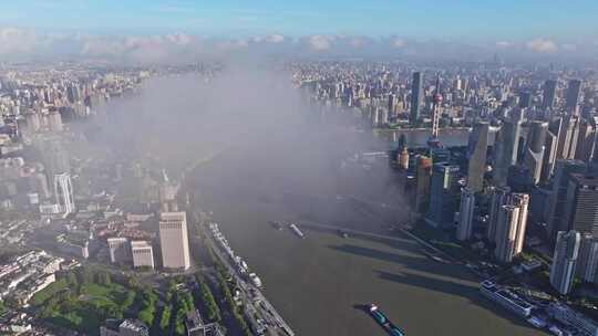 上海空镜  苏州河空镜